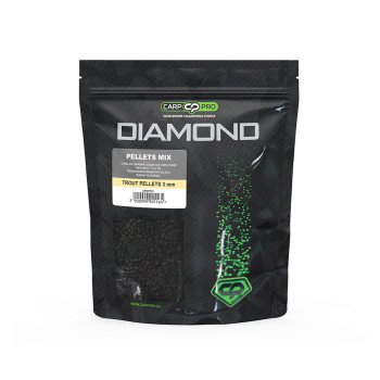 Пелетс Carp Pro Diamond Trout Pellets Mix 3мм 1кг
