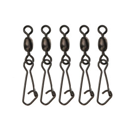 Застібка з вертлюгом Feeder Hooked Snap Link Swivels 5шт. L