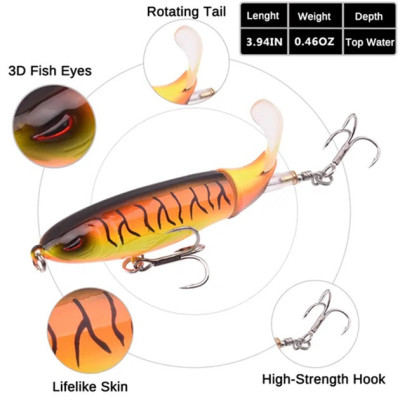 Воблер Whopper Plopper 100F, 100мм 13г 0м col. 04
