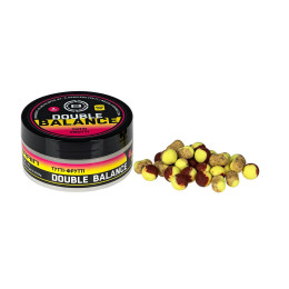 Бойли Brain Double Balance 8+6х10мм Тутті-Фрутті