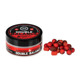 Бойли Brain Double Balance 8+6х10мм Журавлина-Кальмар