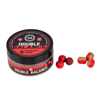 Бойли Brain Double Balance 10+8х12мм Журавлина-Кальмар