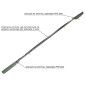 Чохол стрічка для вудлищ еластичний Проф-Монтаж Safer Rods 120-300см