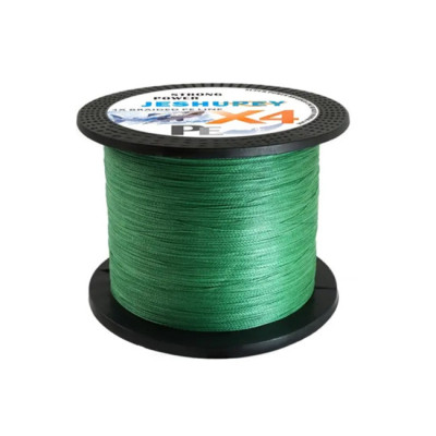 Шнур Jeshupey X4 PE 1000м 6,4кг 0,12мм