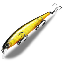 Воблер Bearking MagSquad 115F, 115мм 16г 0,6-1м A Gold Black