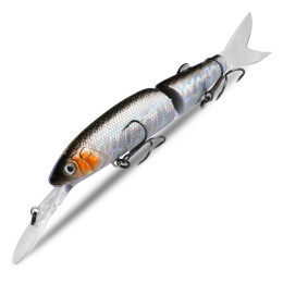 Воблер Bearking Magallon Diving 113SS, 113мм 16г 1-1,6м K Silver Black