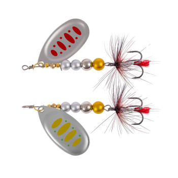 Блешня-оберталка X-Fish Sirius №5 13г Silver GRD