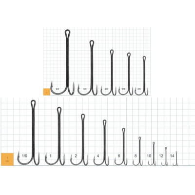 Гачок двійник Gurza Double X-Long K-2506 №4
