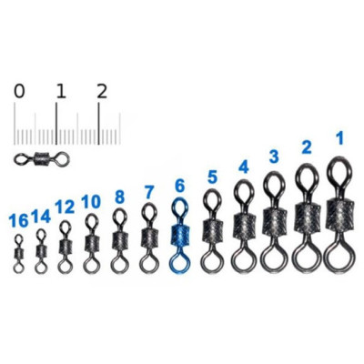 Вертлюги Winner YM-1002 10шт. №6