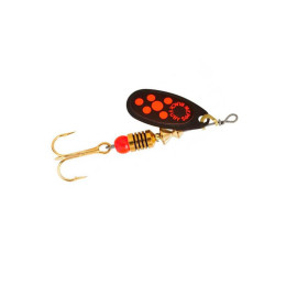 Блешня-вертушка Mepps Black Fury Black/Orange №3 6,5г