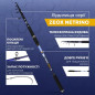 Спінінг телескопічний Zeox Netrino 50-120г 3м