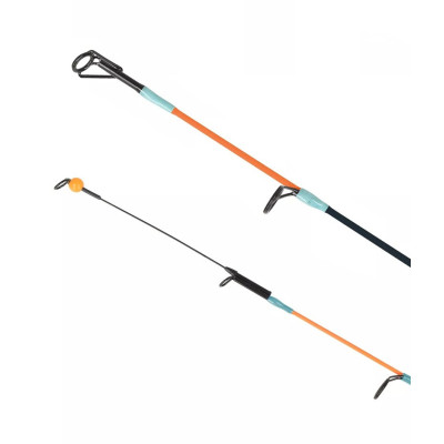 Набір для зимової риболовлі Вудка зимова з титановим кивком GC N-Ice Crystal 50см + Котушка Viking + Волосінь Condor