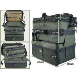Сумка універсальна подвійна Проф-Монтаж Combo-Bag 40х37х25см