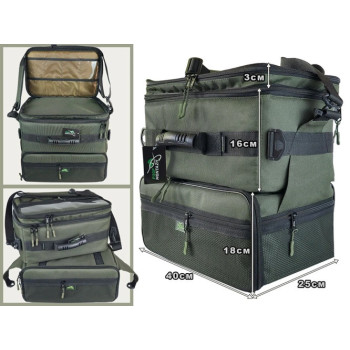 Сумка універсальна подвійна Проф-Монтаж Combo-Bag 40х37х25см
