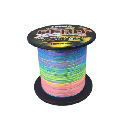 Шнур Feima Hero X4 Multicolor 1000м 33,6кг 0,35мм