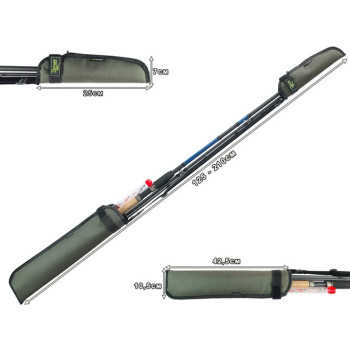 Чохол стрічка для вудлищ еластичний Проф-Монтаж Safer Rods Big 125-210см