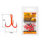 Гачок трійник Проф-Монтаж PM36 Orange UV №10