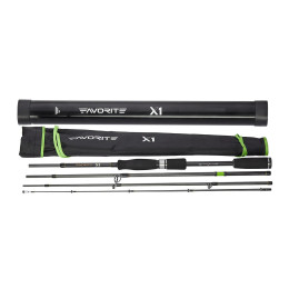 Спінінг з тубусом Favorite X1 Travel 764M 2,29м 7-24г Ex.Fast