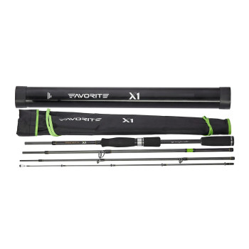 Спінінг з тубусом Favorite X1 Travel 764M 2,29м 7-24г Ex.Fast
