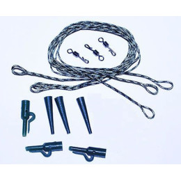 Лідкор FR з петлями, швидкознімним вертлюгом і кліпсою L-55см 3шт.