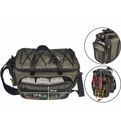 Сумка рибальська універсальна Проф-Монтаж Lures&Rigs 47х22х22см