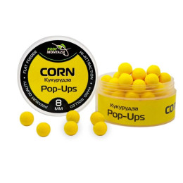 Бойли плаваючі ПрофМонтаж POP UPS 8мм Кукурудза