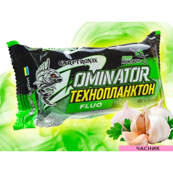 Технопланктон флуоресцентний Проф-Монтаж Dominator 2x90г Часник