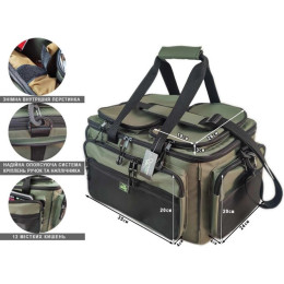 Сумка рибальська універсальна Проф-Монтаж Big Carp 55L 55х35х30см