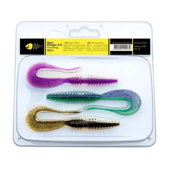 Силікон Wist New Drago Floating 4,5" 3шт. Mix #1