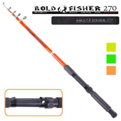 Спінінг телескопічний Bold Fisher 60-120г, 2,1 м